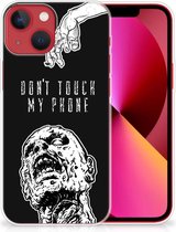 Back Case TPU Siliconen Hoesje Geschikt voor iPhone13 Smartphone hoesje Super als Cadeautjes voor Hem Zombie