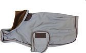 Kentucky Dogwear Manteau Pour Chien Réfléchissant Et Résistant À L'eau - Argent - Taille (XXS) 24 X 18cm