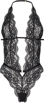 Hunkemöller Lingerie Dames Private Body Salem  - Zwart - maat XS