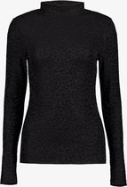 TwoDay zwart shirt met pantermotief - Zwart - Maat M