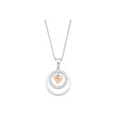 Favs Dames ketting 925 sterling zilver, 925 sterling zilver Zirkonia One Size 88101294