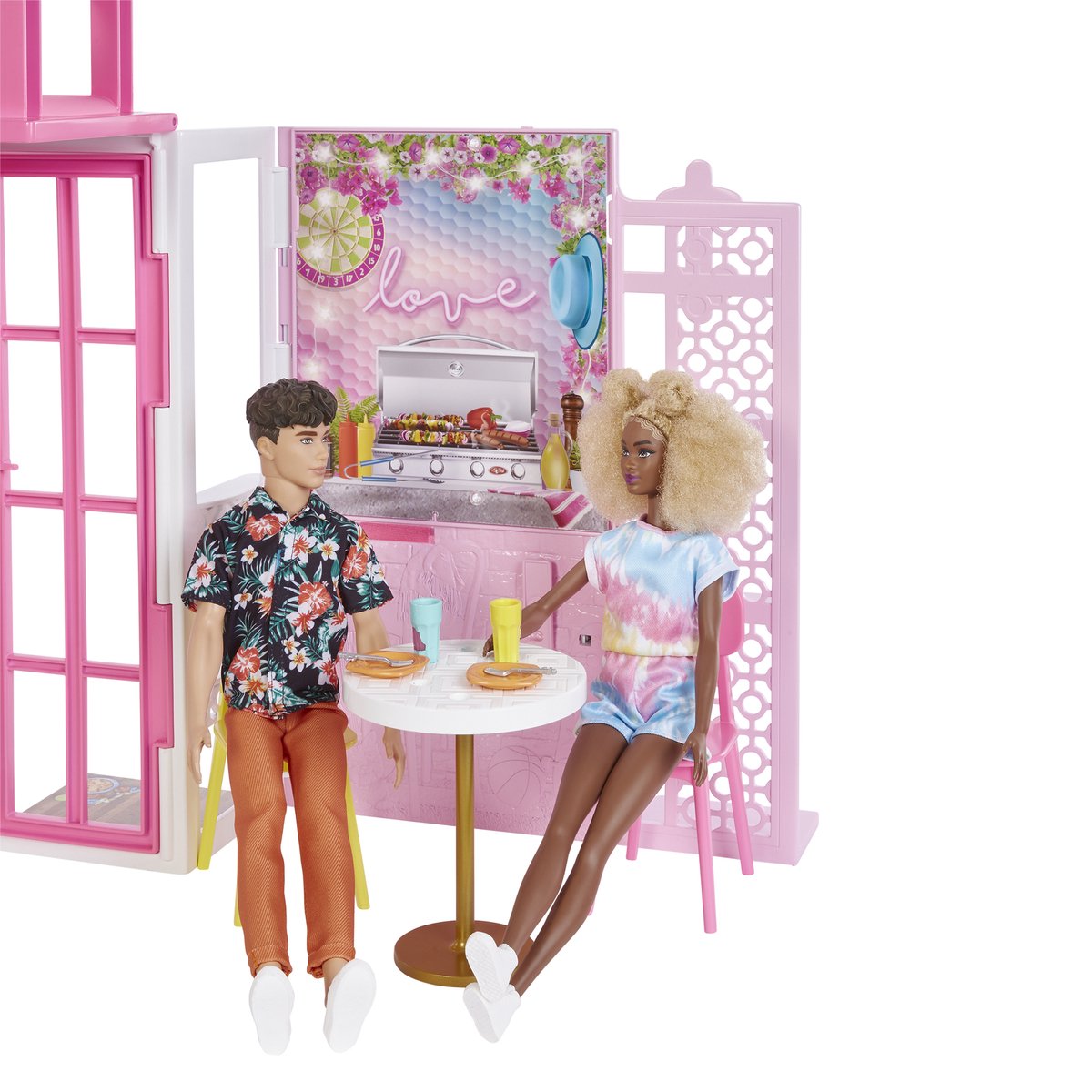 Barbie La Chambre de Barbie Coffret poupée, meubles et accessoires