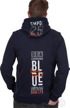 Camp David ® Hoodie sweatshirt Polar Ocean, donkerblauw