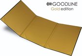 Goodline® - Luxe Metallic Gouden Documentenmap / Aktemap - 3x A4 - Gold Edition