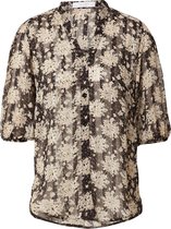 Sisters Point blouse econ Lichtbruin-M (L)
