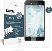 dipos I 2x Pantserfolie helder compatibel met HTC U Ultra Beschermfolie 9H screen-protector