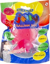 jellyballon glow-in-the-dark junior 15 cm roze
