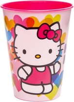 drinkbeker Hello Kitty 260 ml roze