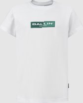 Ballin Amsterdam -  Jongens Slim Fit   T-shirt  - Wit - Maat 176