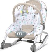 schommelstoel elektrisch Tumi 80 cm beige/wit