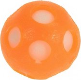 splashbal met spons 6,5 cm oranje