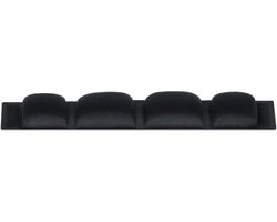 kwmobile band geschikt voor Sennheiser HD545 / HD565 / HD580 / HD600 / HD650 - Koptelefoonband in zwart - Zachte hoofdband voor hoofdtelefoon