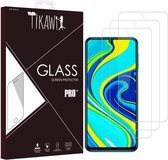 Tikawi x3 Gehard Glas 9H Xiaomi Redmi Note 9 Pro Hoge Weerstand Screen Protector [Anti-vingerafdruk] Gehard Glas Beschermfolie