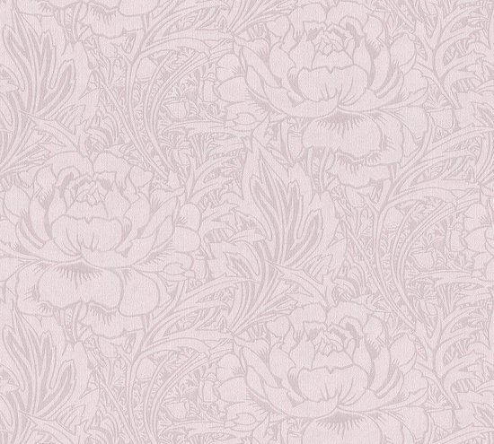 JUGENDSTIL BLOEMEN BEHANG | Art Nouveau - roze - Livingwalls Mata Hari