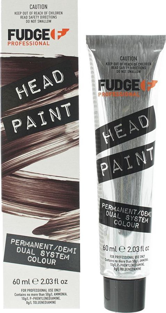 Fudge Headpaint Professional Colour Haarkleur Permanente Crèmekleuring 60ml - 5.35 Light Toffee Brown