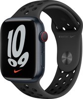 Apple Watch Nike Series 7 - 45 mm - 4G - GPS - Zwart