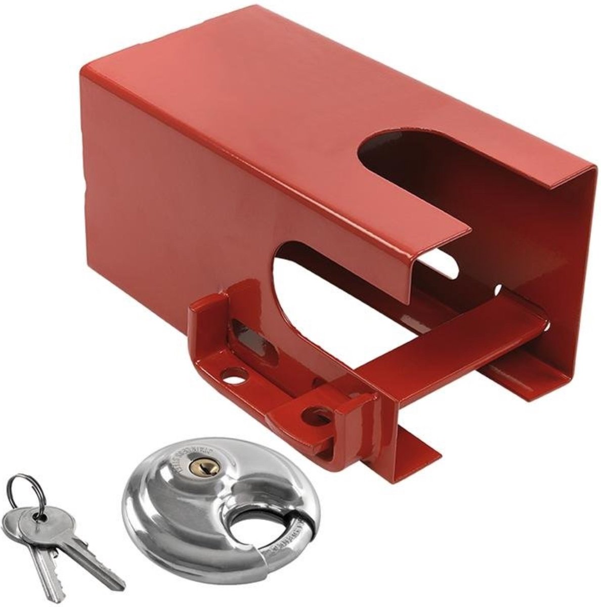 Pro Plus Koppelingsslot met discusslot PM - rookmelders/gasdetectie - rood