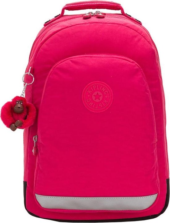 Kipling CLASS ROOM Rugzak, 28 Liter, 15 inch laptopvak - True Pink | bol.com