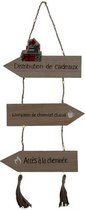 Elektrische interieurdecoratie Cadeaubord - H56 cm