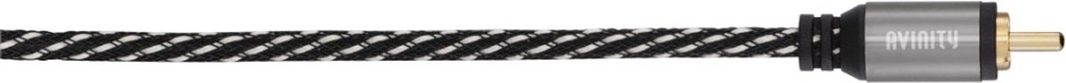Avinity Digitale Cinch-kabel 1 Stekker - 1 Stekker Stof Verguld 1,5 M