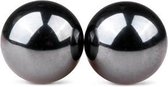 Easytoys Ben Wa Ballen 25 mm - Zwart - Sextoys - Vagina Toys