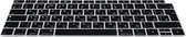 kwmobile siliconen toetsenbordbeschermer QWERTY (Russisch) voor Apple MacBook Air 13" 2018 2019 2020 A1932 - Keyboard cover in zwart