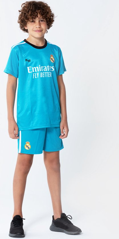 Dwingend Normaal gesproken pakket Real Madrid derde tenue 21/22 - replica voetbaltenue - voetbalshirts voor  kids -... | bol.com