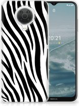 Trendy Telefoonhoesjes Nokia G20 | G10 Smartphone hoesje Zebra