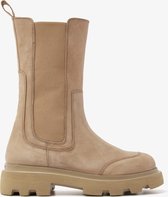 VIA VAI Livia Britt Chelsea boots dames - Enkellaarsjes dames - Beige - Maat 41