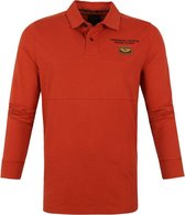 PME Legend Longsleeve Polo Rood - maat XL