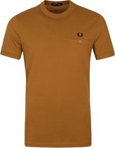 Fred Perry T-Shirt Lichtbruin M8531 - maat XL