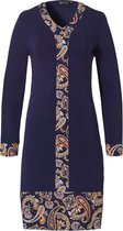 Pastunette Deluxe Oriental Nachthemd Donkerblauw/Okergeel 36