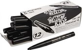 kleurstiften Visacolor XL 3 mm zwart 12 stuks