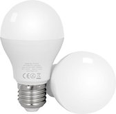 LED lamp E27 6W dimbaar RGB + CCT