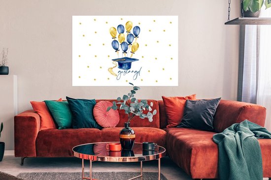 Affiche Proverbes - 'Passé' - Ballons - Citations - 120x80 cm