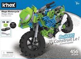 bouwset Mega Motor junior groen/blauw 456-delig