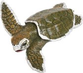 speeldier warana schildpadjong 12,5 cm groen/wit