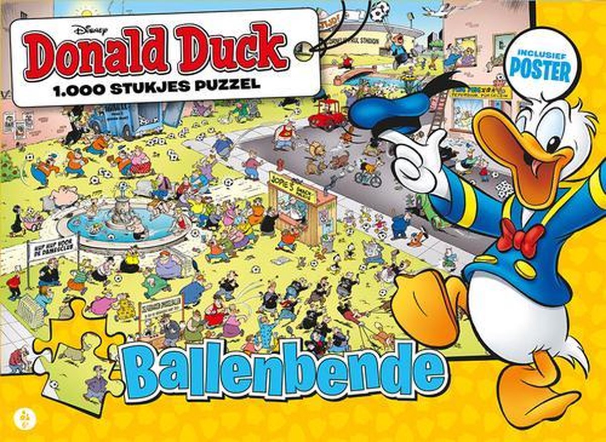 Disney Donald Duck - Puzzel 3: Ballenbende - 1.000 stukjes | bol.com