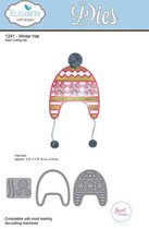 Winter Hat Wafer Thin Metal Die (1241)
