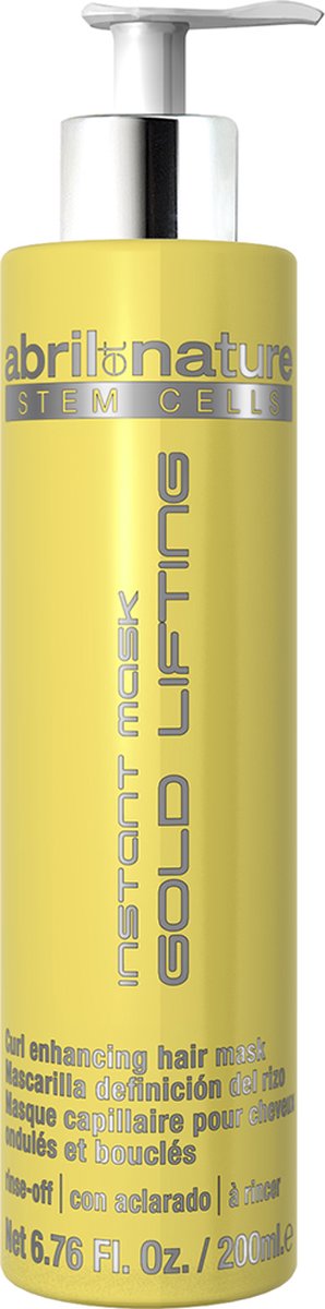 abril et nature Instant Mask Gold Lifting 200ml haarmasker Vrouwen