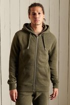 Superdry Geborduurde Vintage Logo Heren Trui met rits - Maat XL