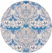 William Morris - Honeysuckle III - Walljar - Wanddecoratie - Muurcirkel - Dibond