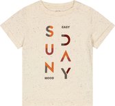 Prénatal baby T-shirt - babykleding voor jongens - maat 56 - Ecru
