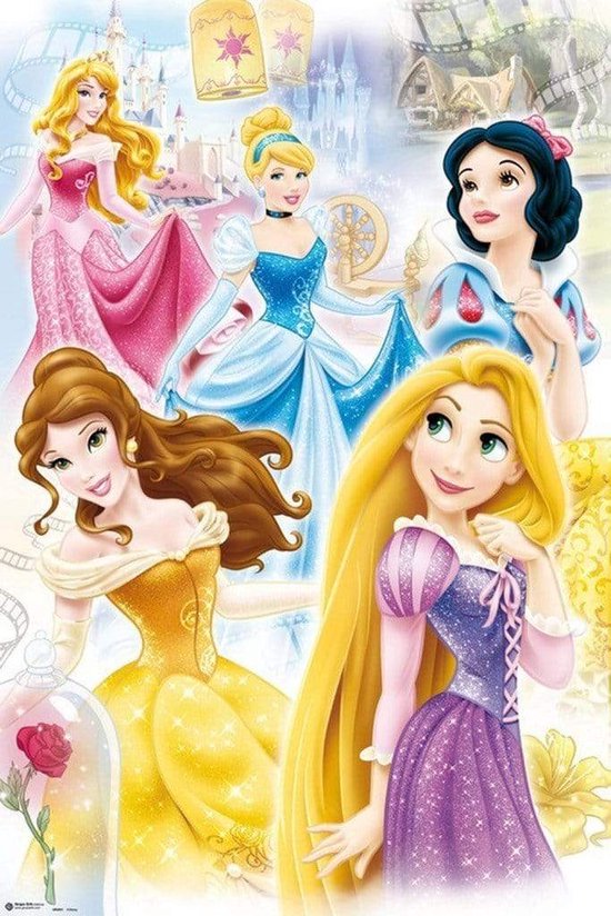 Grupo Erik Disney Princess Group Poster - 61x91,5cm | bol.com