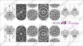 Water Decal - Nail Wrap WD 1045