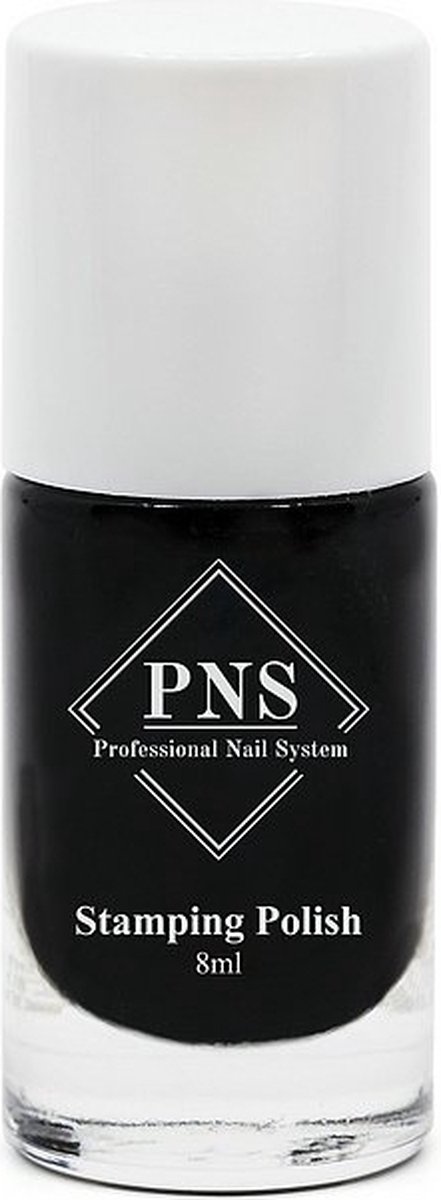 Goedkoopste PNS Stamping Polish No.01 ZWART
