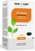 New Care Vitamine D3 10mcg - 100 capsules