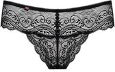 Miamor Kanten String - Zwart - Sexy Lingerie & Kleding - Lingerie Dames