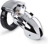 Mystim - Pubic Enemy No1 Cock Cage - Zilver - BDSM - SM toys