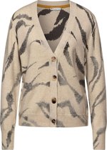 Street One gebreid vest Zwart-36 (S)